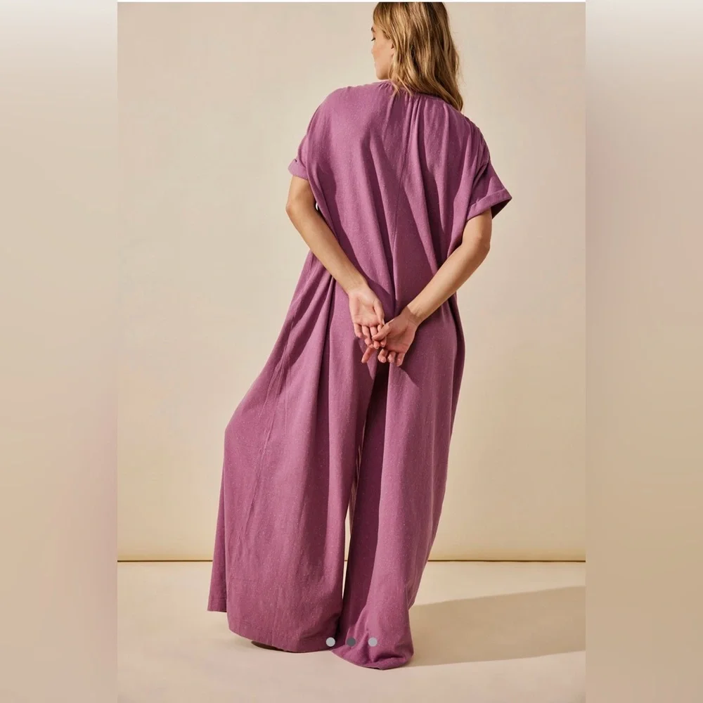 Free People My Go-To Jumpsuit Boudoir XS - Picture 2 of 7